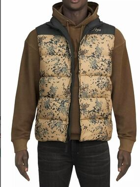 PRPS Winter Park Camouflage Puffer Vest.